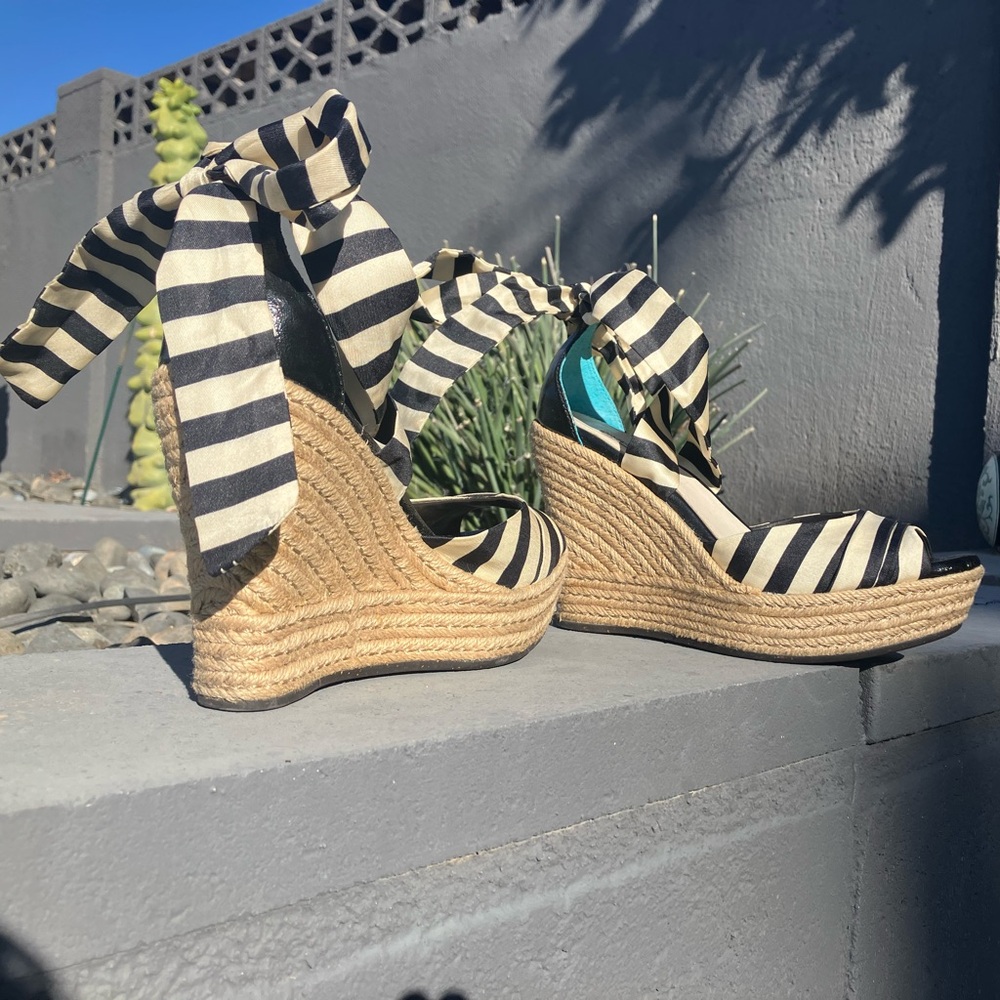 UGG Lucianna Striped Wedges
